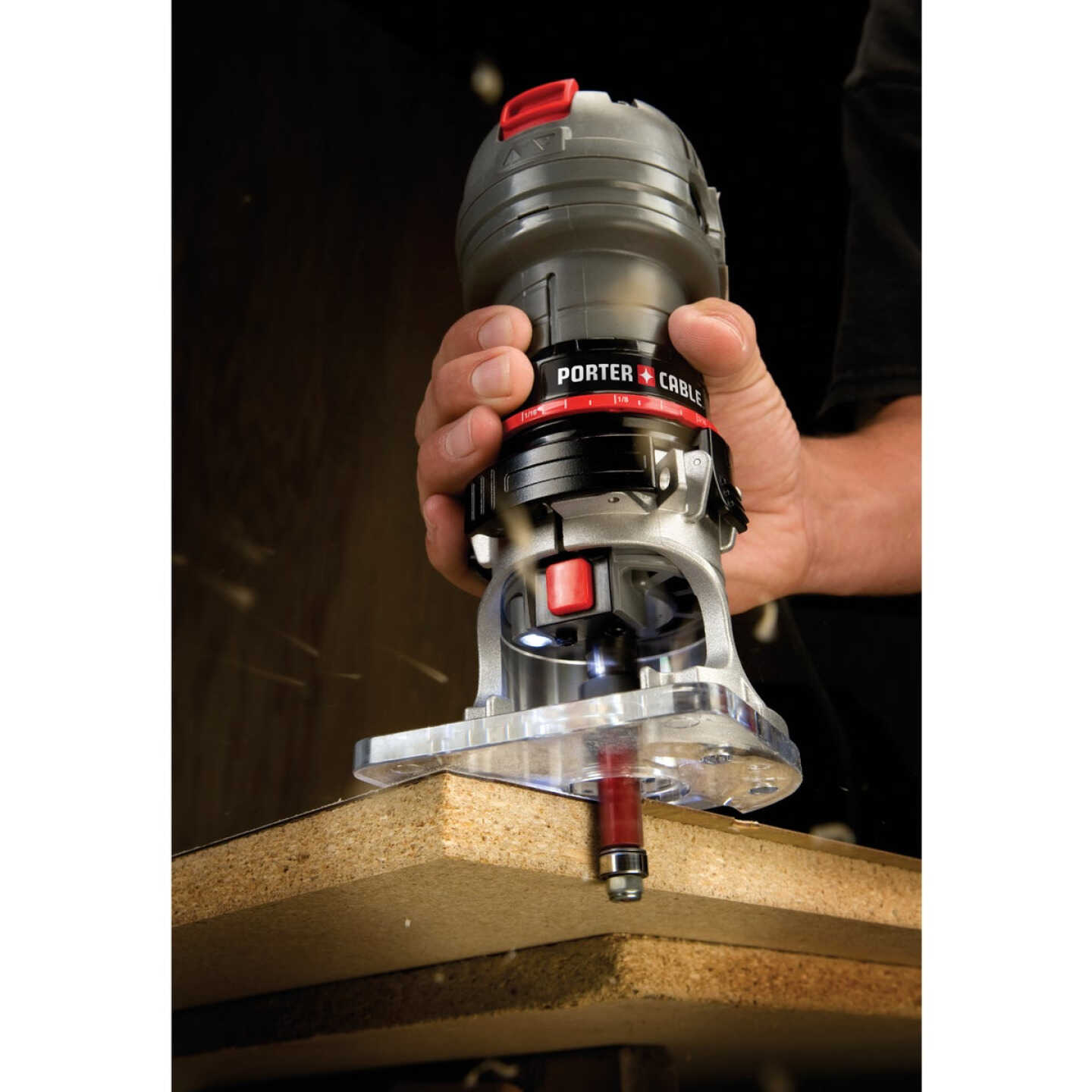 Porter Cable 4.5A 31,000 rpm Laminate Trimmer Image 2