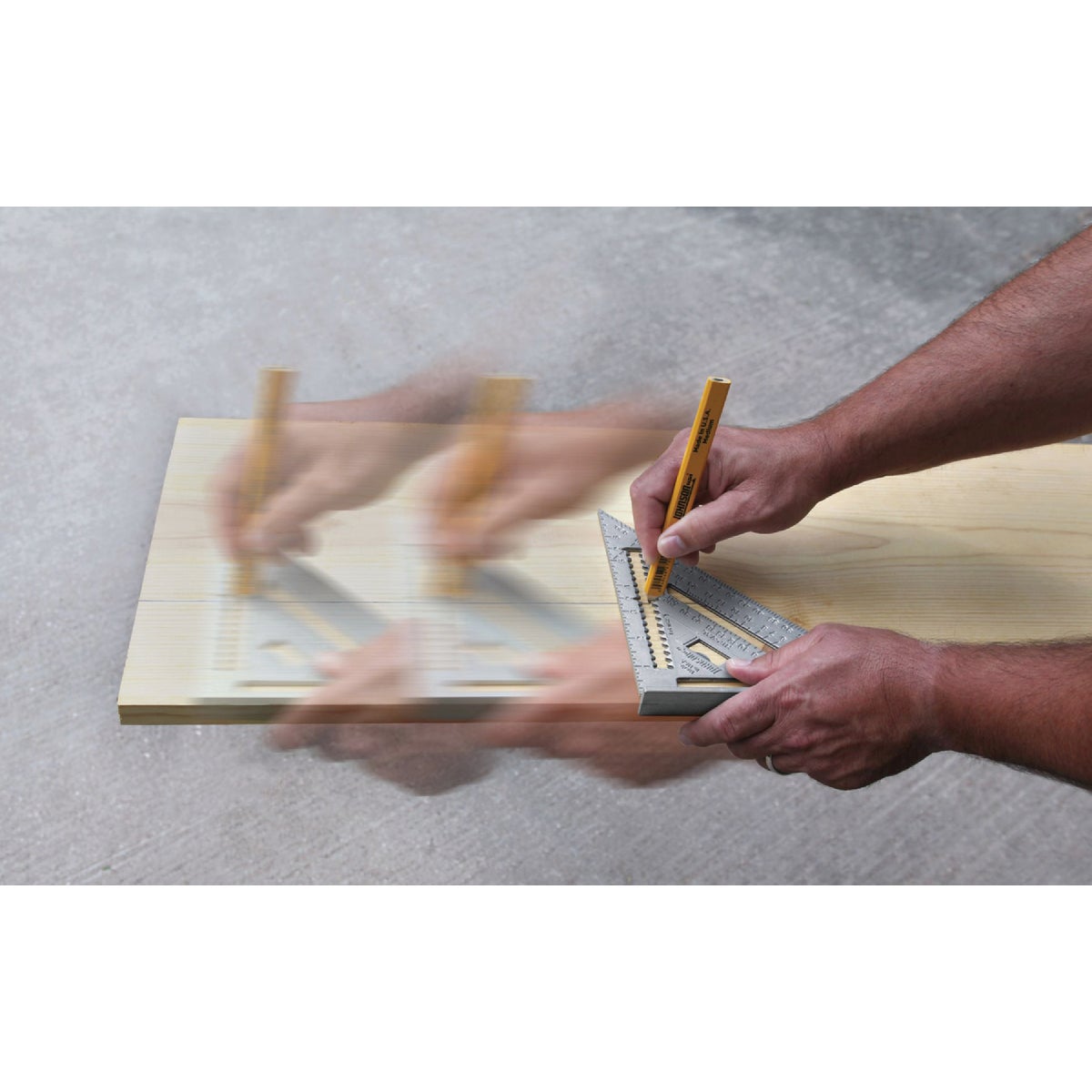 Johnson Level Johnny Square 7 In. Aluminum Rafter Square Image 5