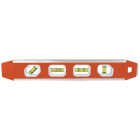 Johnson Level 12 In. Aluminum Reinforced Magnetic Torpedo Level Image 1