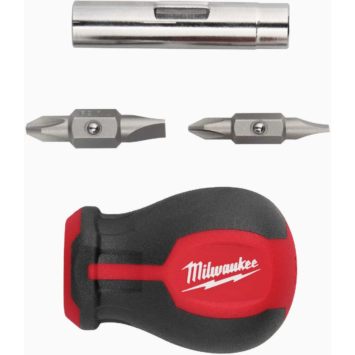 Milwaukee 6-in-1 Stubby Multi-Bit Screwdriver Image 2