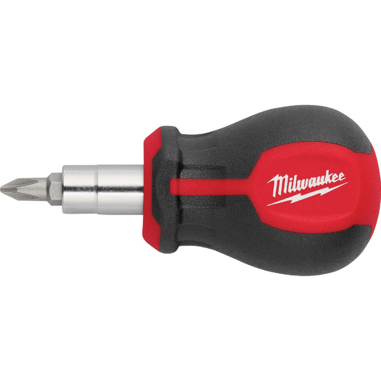 Milwaukee 6-in-1 Stubby Multi-Bit Screwdriver Image 1
