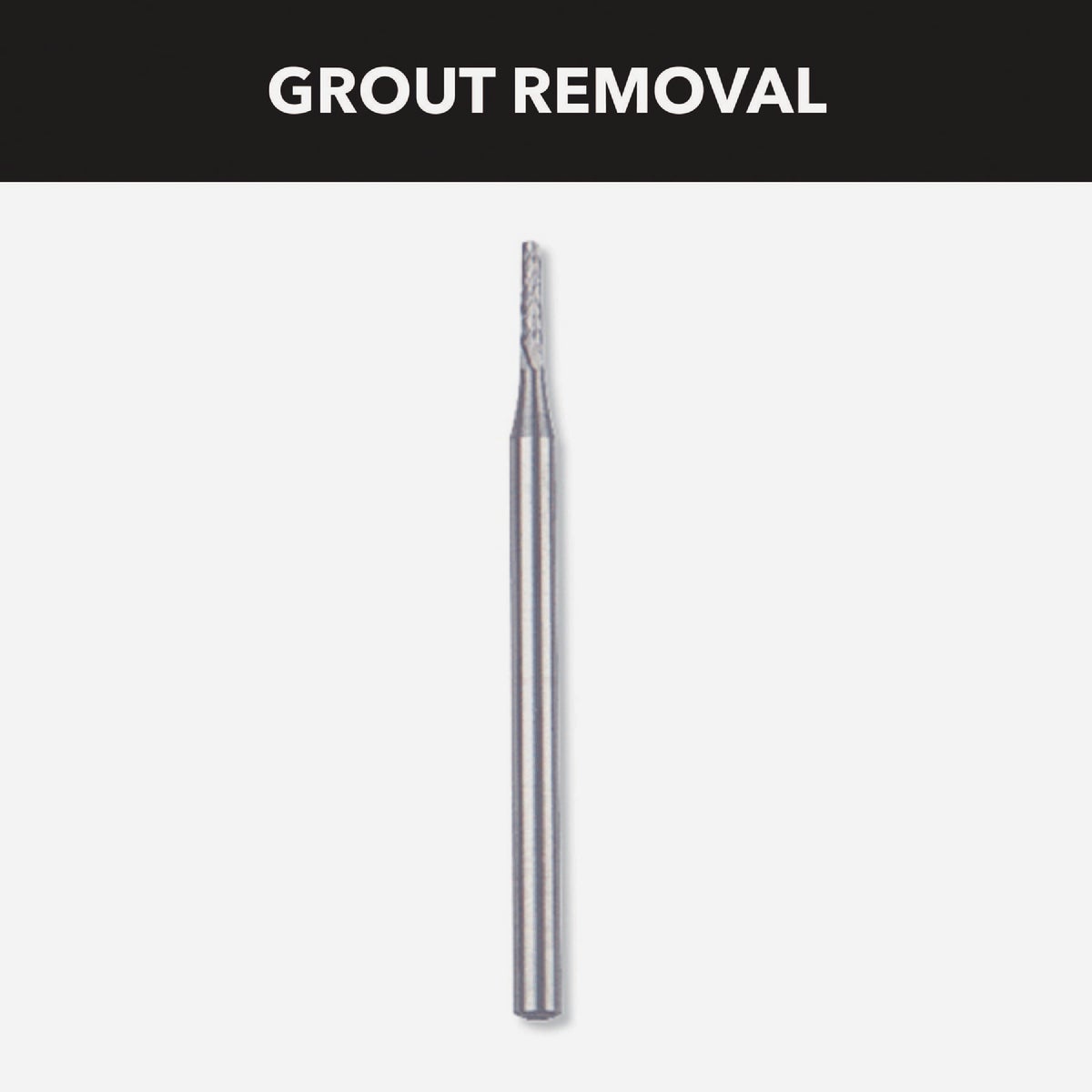 Dremel 1/16 In. Carbide Grout Removal Bit Image 2