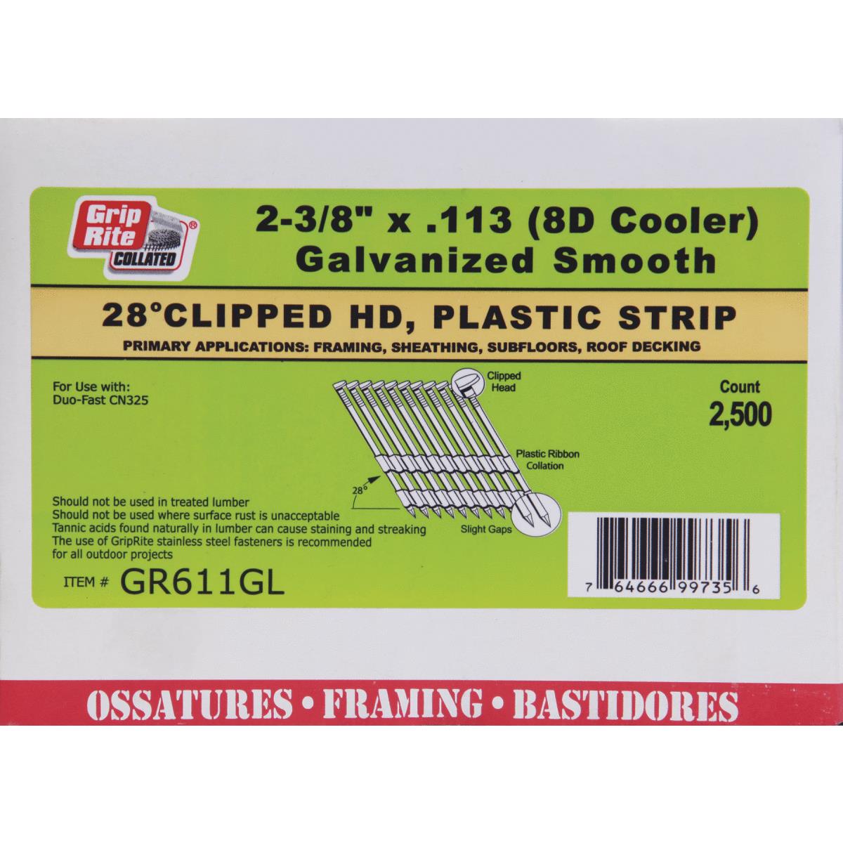 2-3/8"X.113 FRAMING NAIL