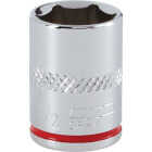 Channellock 1/4 In. Drive 1/2 In. 6-Point Shallow Standard Socket Image 1