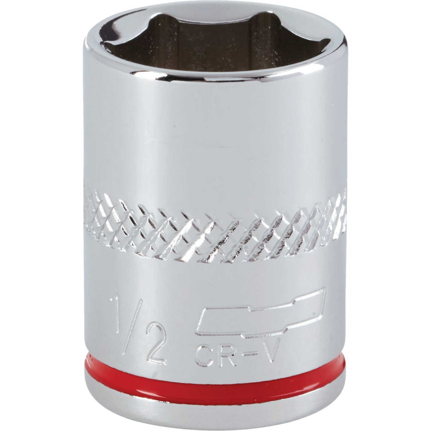 Channellock 1/4 In. Drive 1/2 In. 6-Point Shallow Standard Socket Image 1