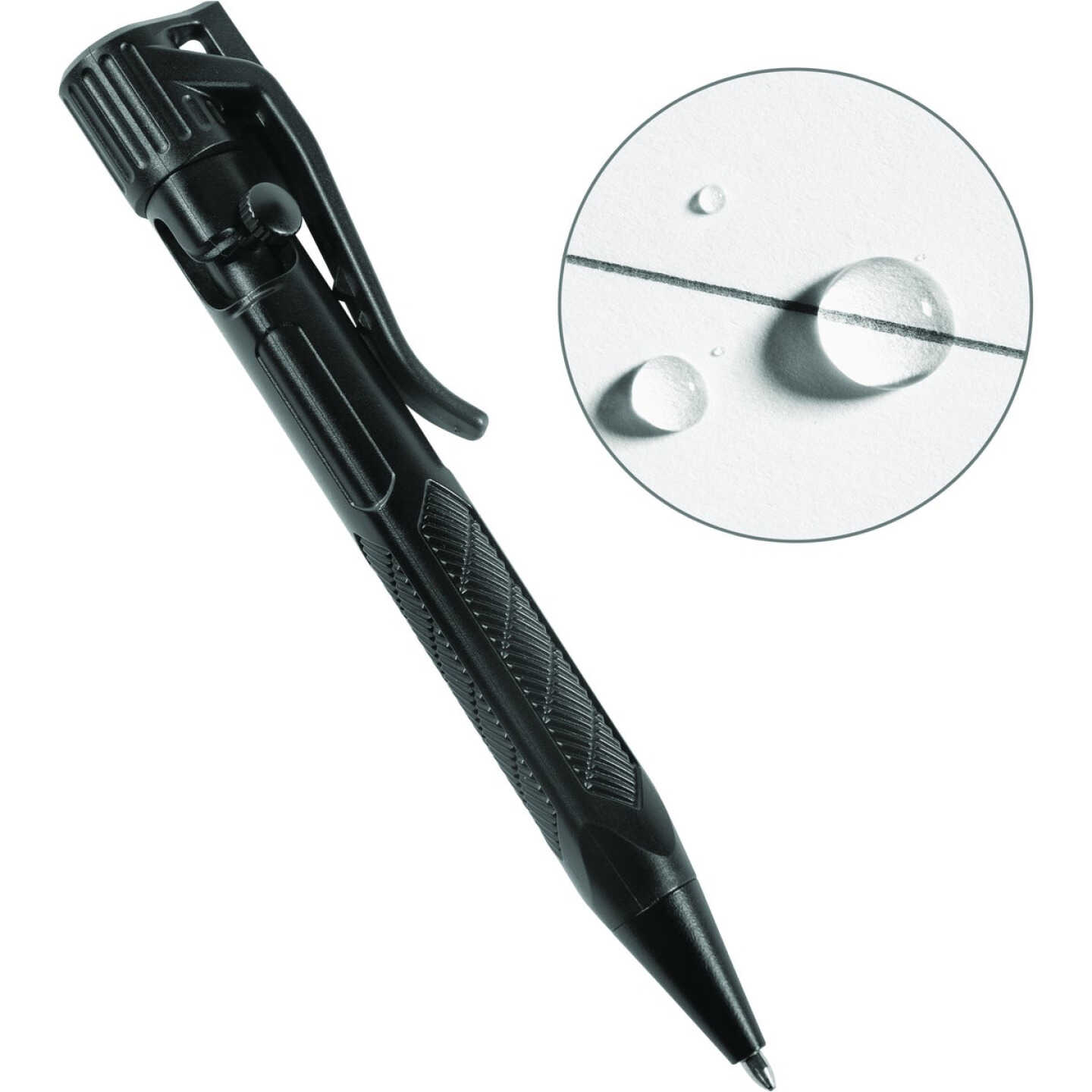 Rite in the Rain Black All-Weather Mini-Bolt Pen, Black Ink Image 1