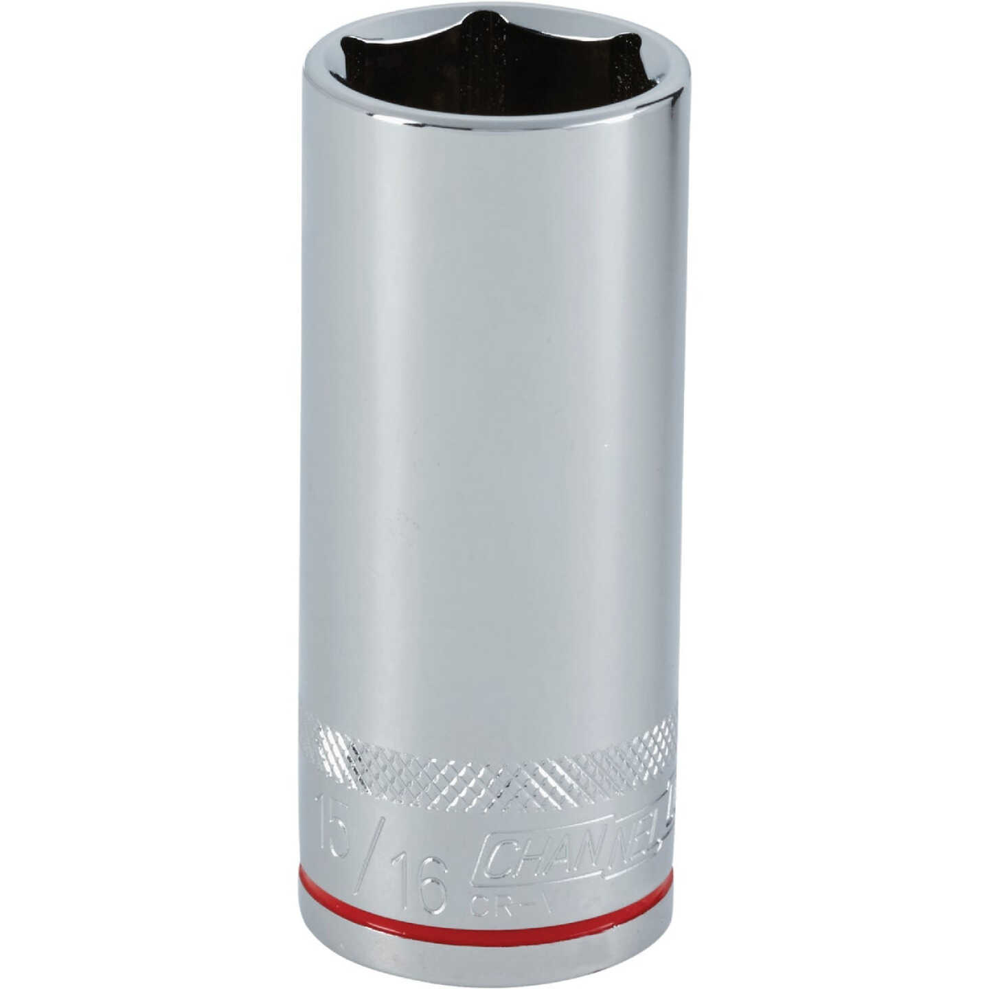 Channellock 1/2 In. Drive 15/16 In. 6-Point Deep Standard Socket Image 1