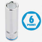 Channellock Metric 3/8 In. Drive 6-Point Deep Socket Set (8-Piece) Image 2