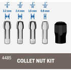 Dremel Quick Change Rotary Tool Collet Nut Set Image 4