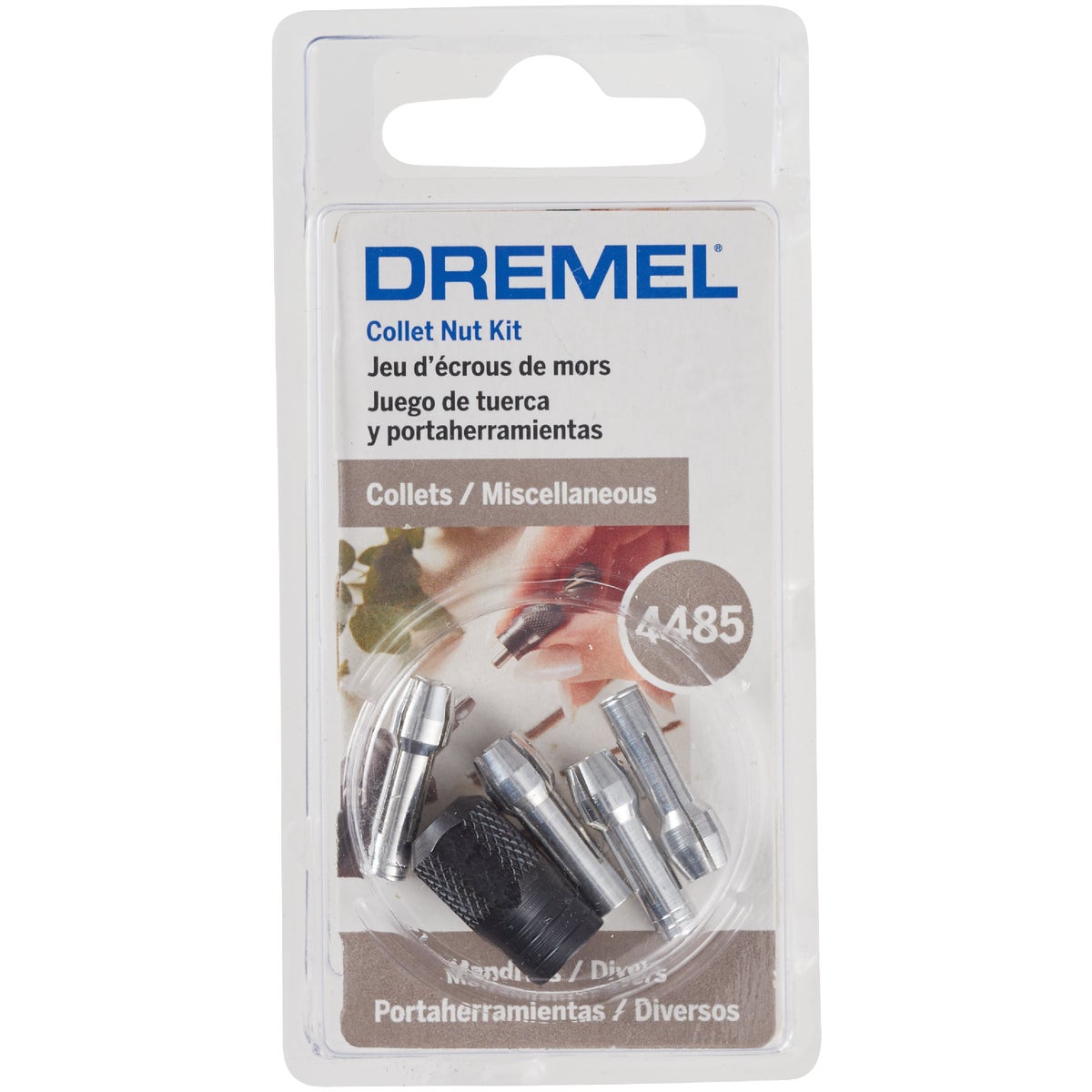 Dremel Quick Change Rotary Tool Collet Nut Set Image 6