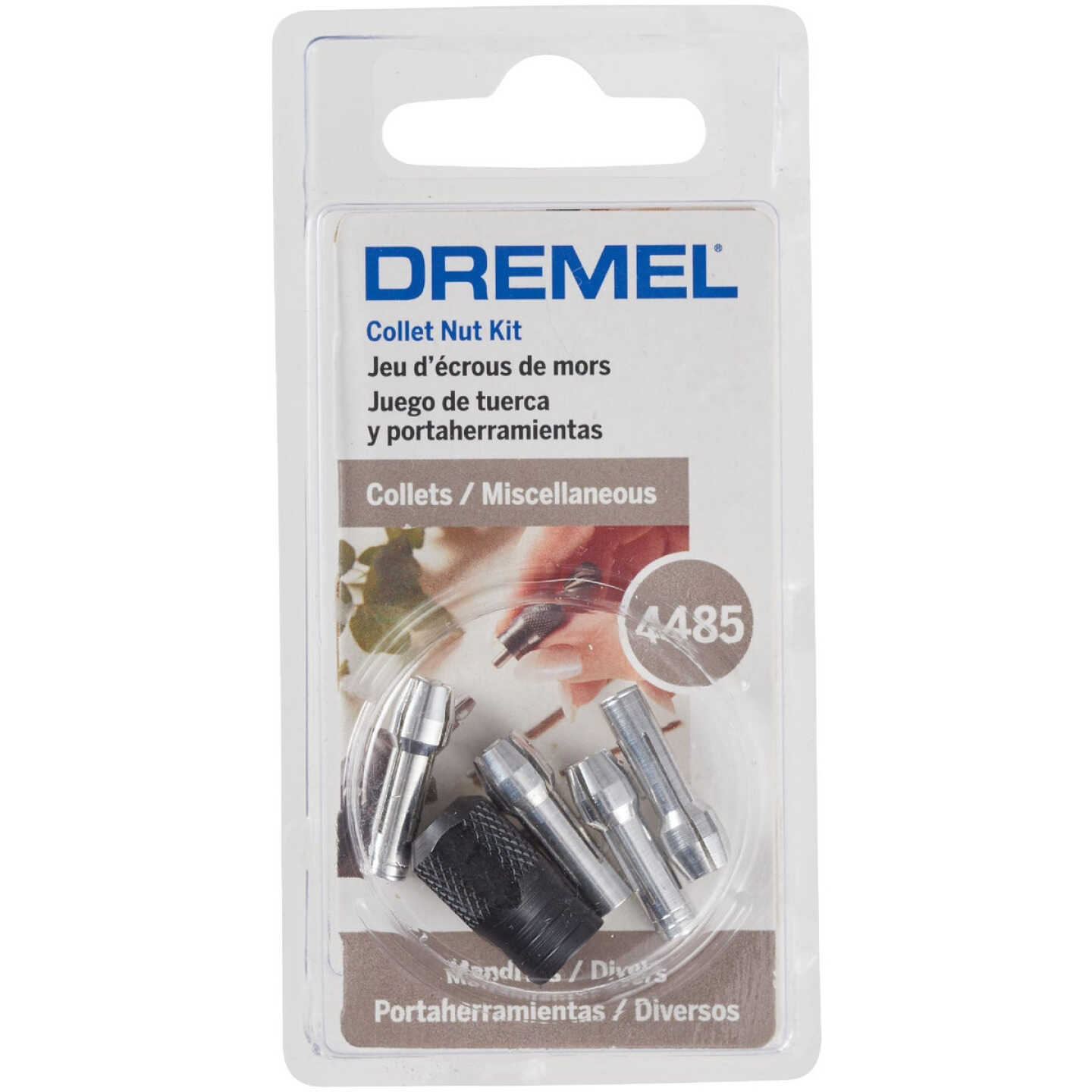 Dremel Quick Change Rotary Tool Collet Nut Set Image 6