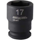 Channellock 3/8 In. Drive 17 mm 6-Point Shallow Metric Impact Socket Image 1
