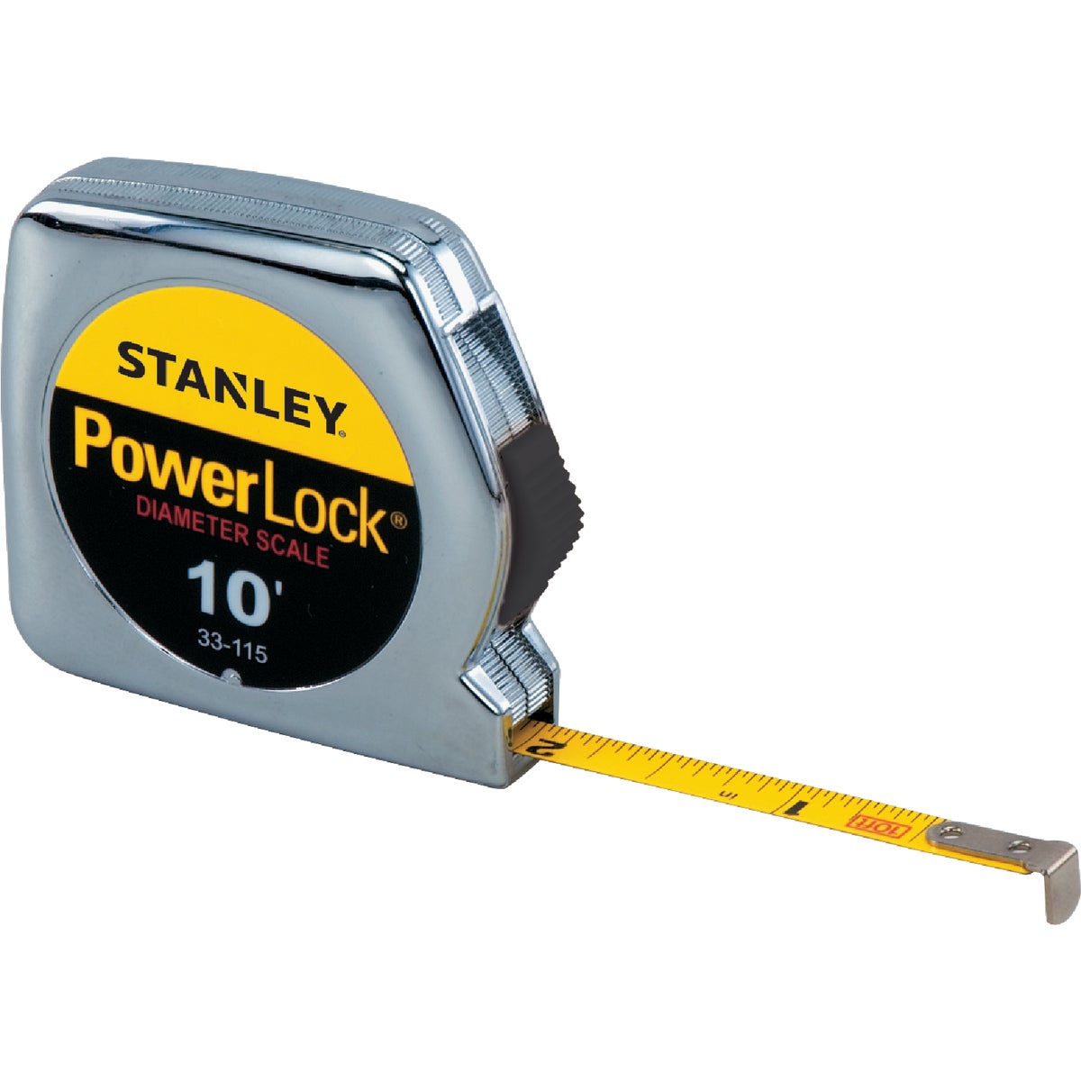 Stanley PowerLock 10 Ft. Pocket Tape Measure with Diameter Scale Image 2