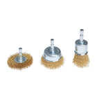 Do it Best Brass Coated Wire Wheel Brush Set (3-Piece) Image 2