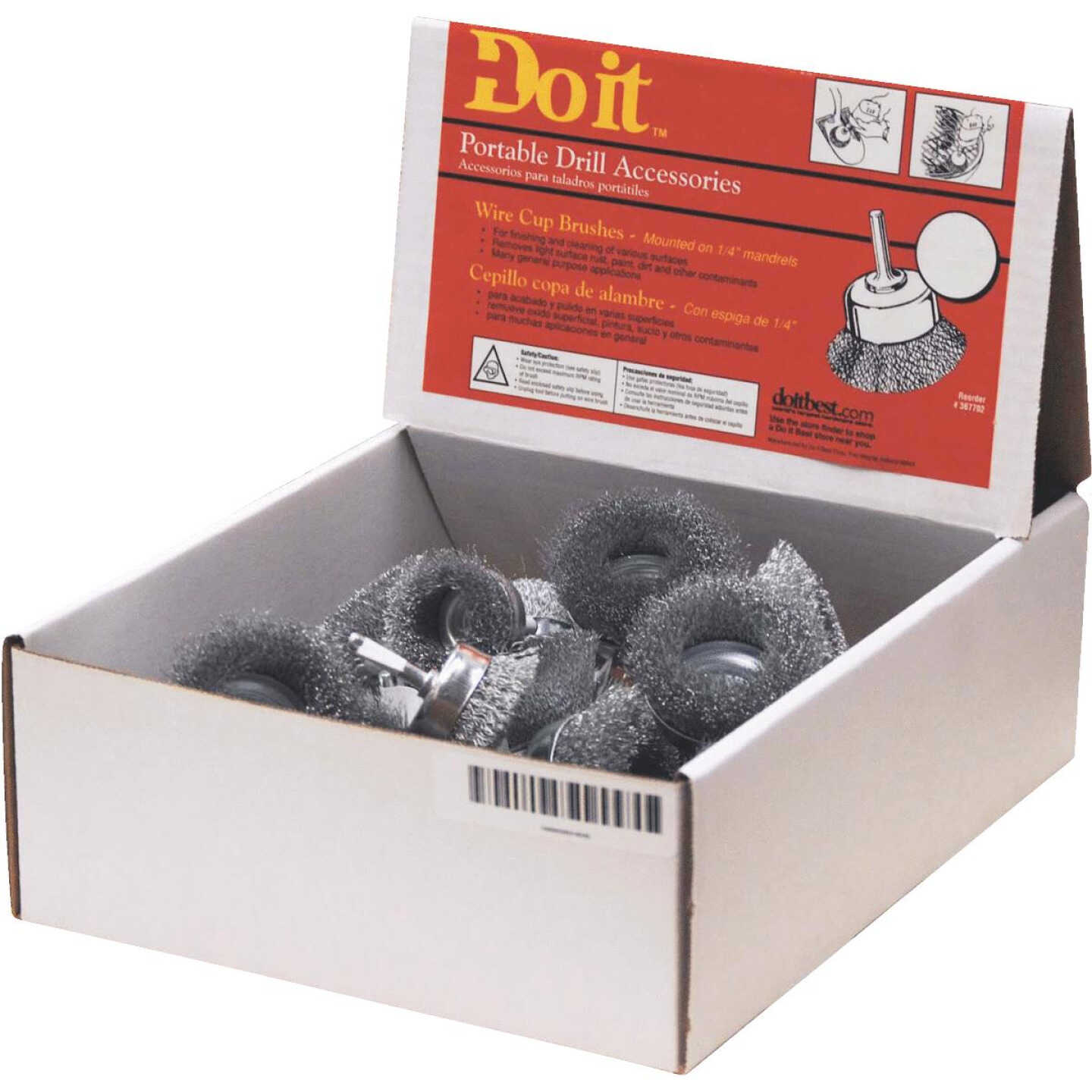 30PC ASTD WIRE CUP BRUSH Image 1