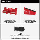 Milwaukee PACKOUT Tool Box Long Tool Holder Attachment Image 3