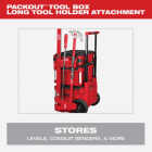 Milwaukee PACKOUT Tool Box Long Tool Holder Attachment Image 5