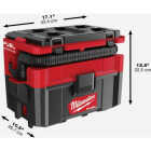Milwaukee M18 FUEL PACKOUT Brushless 2.5 Gal. Cordless Wet/Dry Vacuum (Tool Only) Image 5