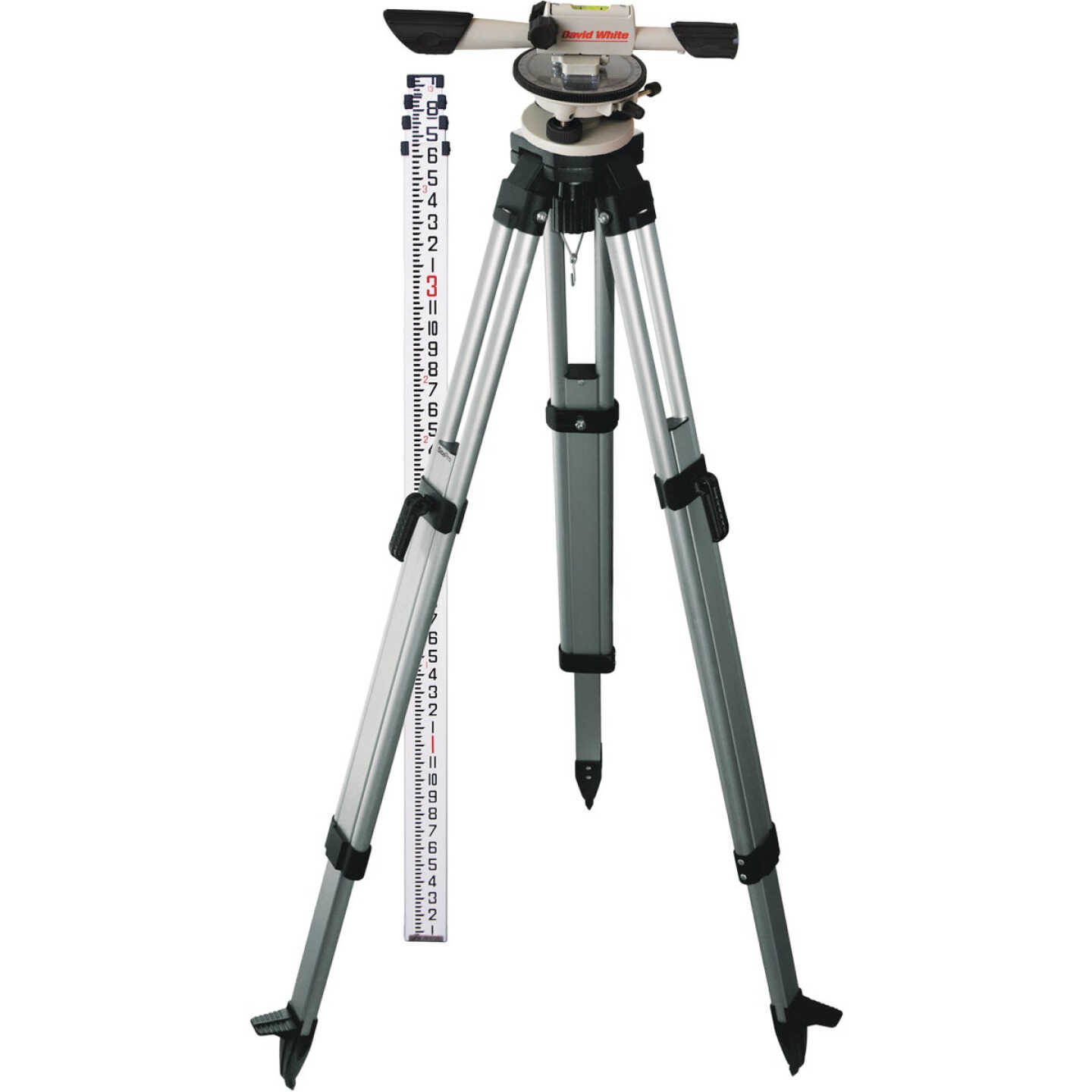 David White 22X Optical Meridian Transit Level Kit Image 1