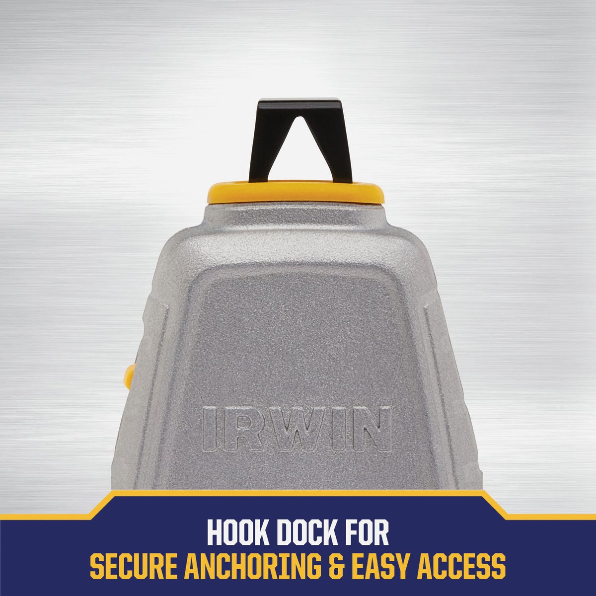 Irwin STRAIT-LINE 100 Ft. Classic Chalk Line Reel and Chalk, Red Image 5