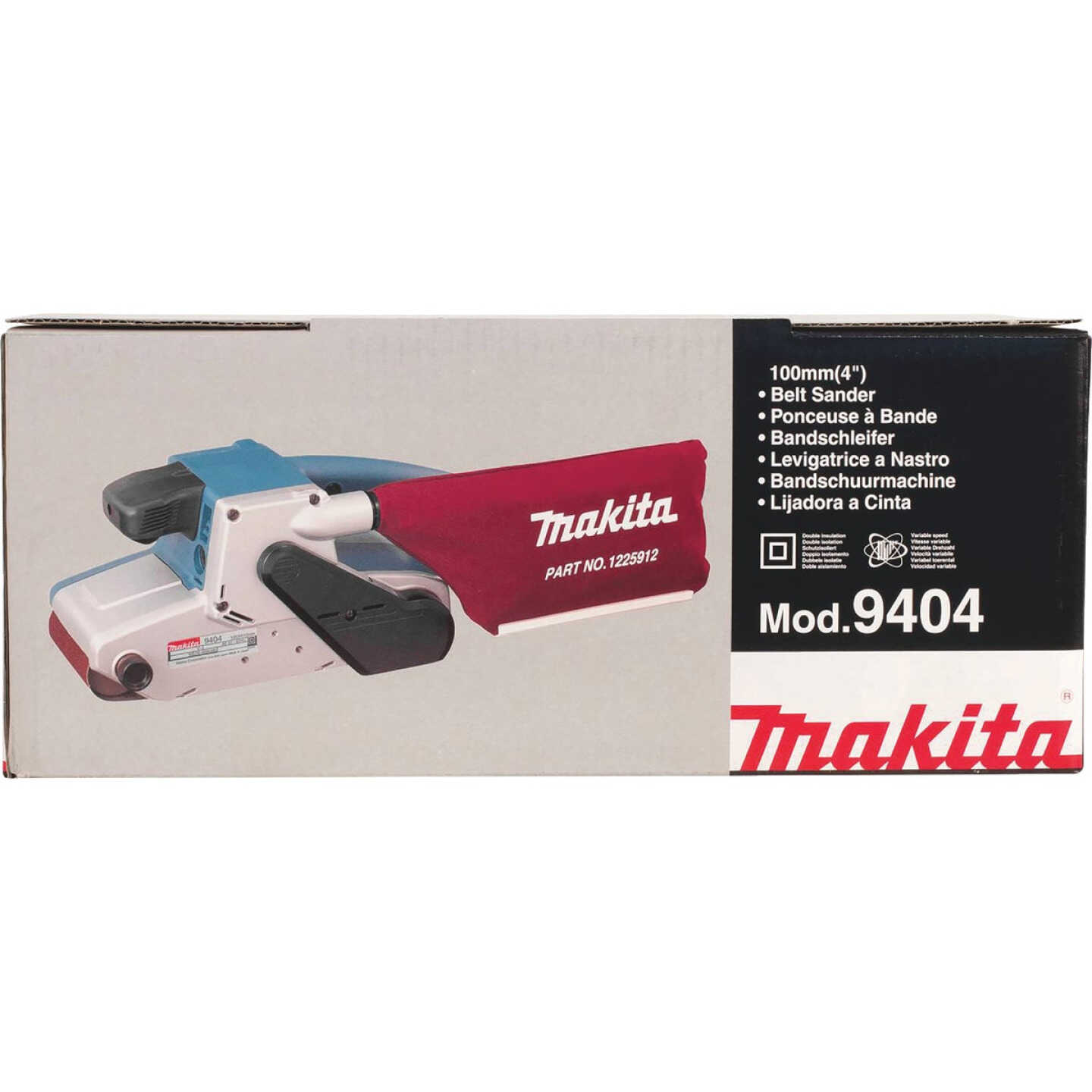 Makita 4 In. x 24 In. 8.8-Amp Belt Sander Image 5