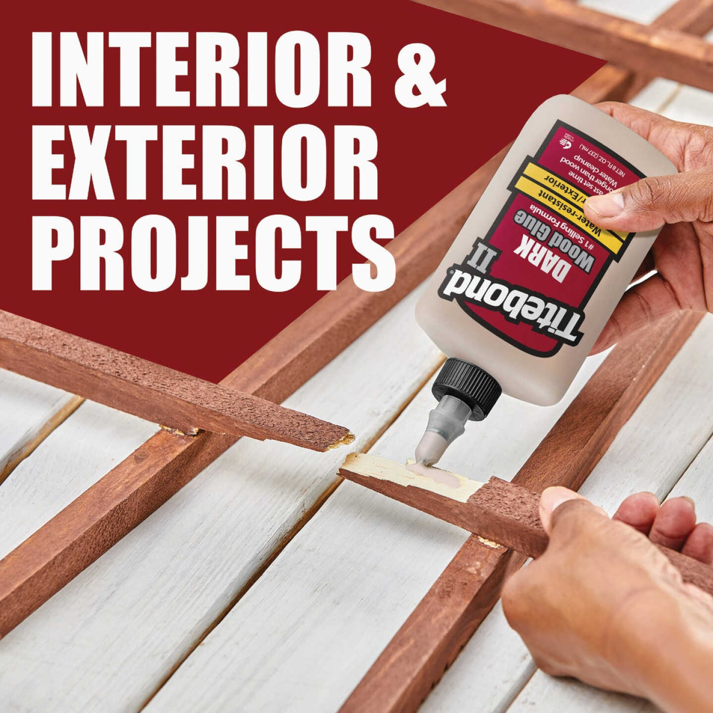 Titebond II 16 Oz. Dark Wood Glue Image 4