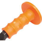 Mayhew Tools 3 In. x 7-1/2 In. Handguarded Mason Chisel Image 3