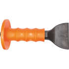Mayhew Tools 3 In. x 7-1/2 In. Handguarded Mason Chisel Image 2