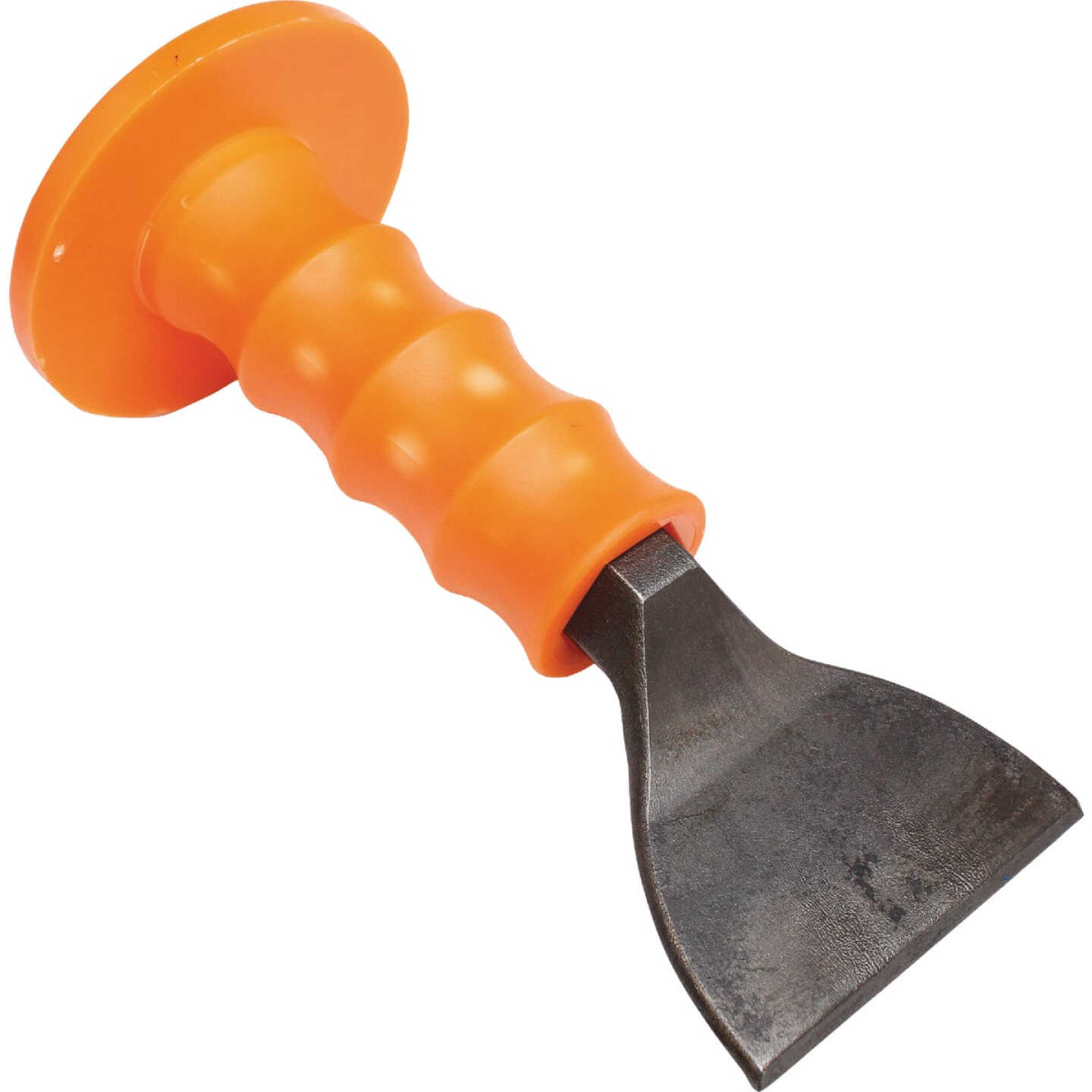 Mayhew Tools 3 In. x 7-1/2 In. Handguarded Mason Chisel Image 1