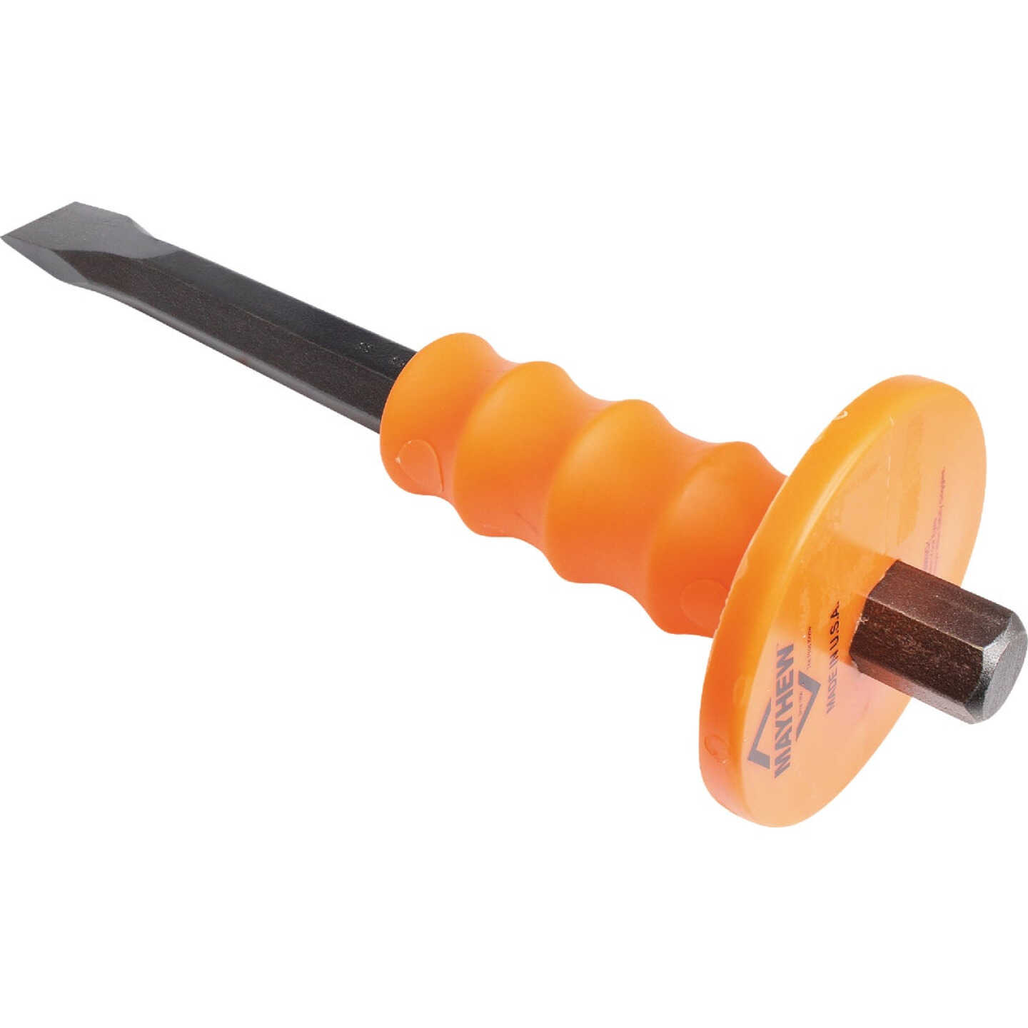 Mayhew Tools 1 In. x 12 In. Handguarded Cold Chisel Image 4