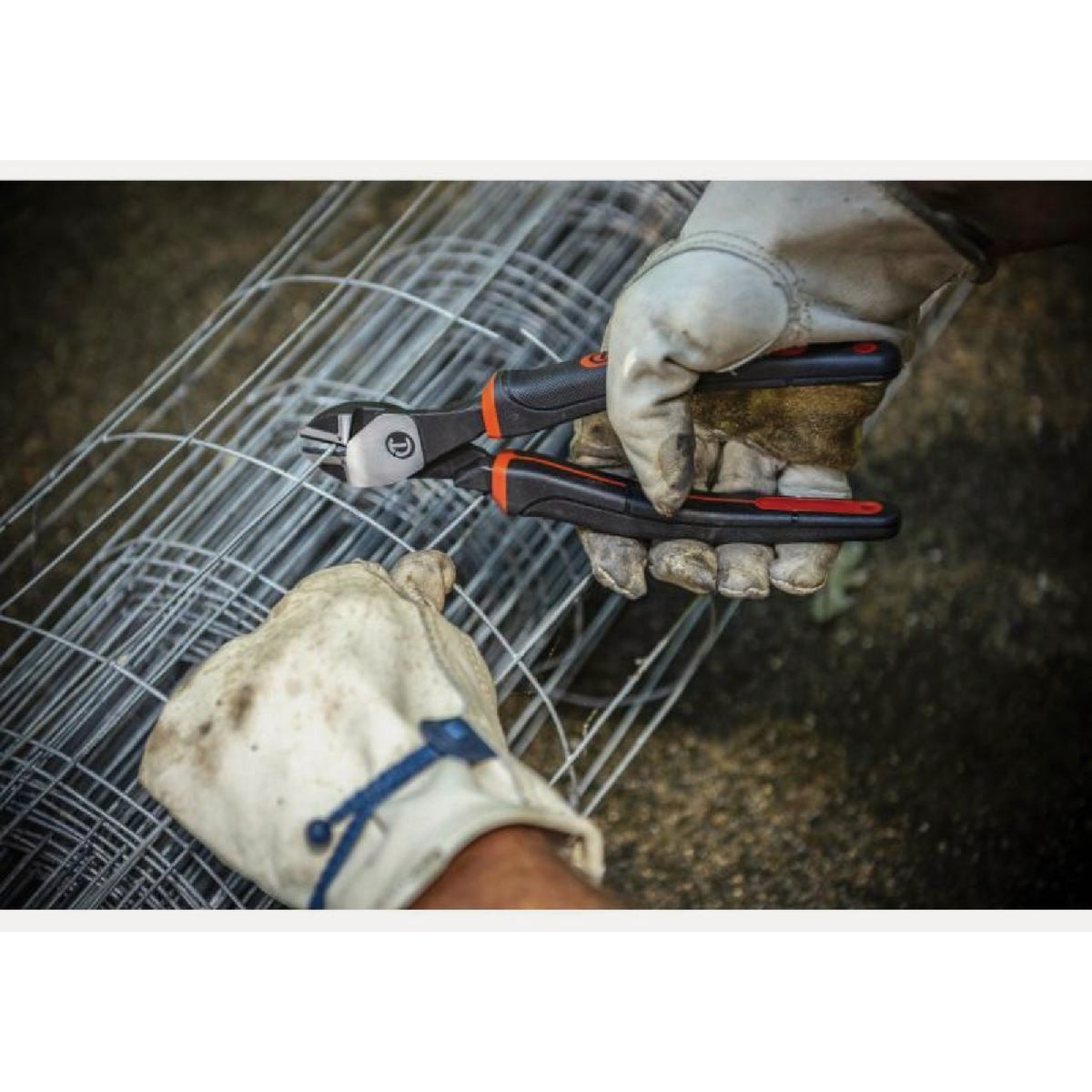 Crescent 8 In. Diagonal Cutting Pliers with Cushion Grip Image 2