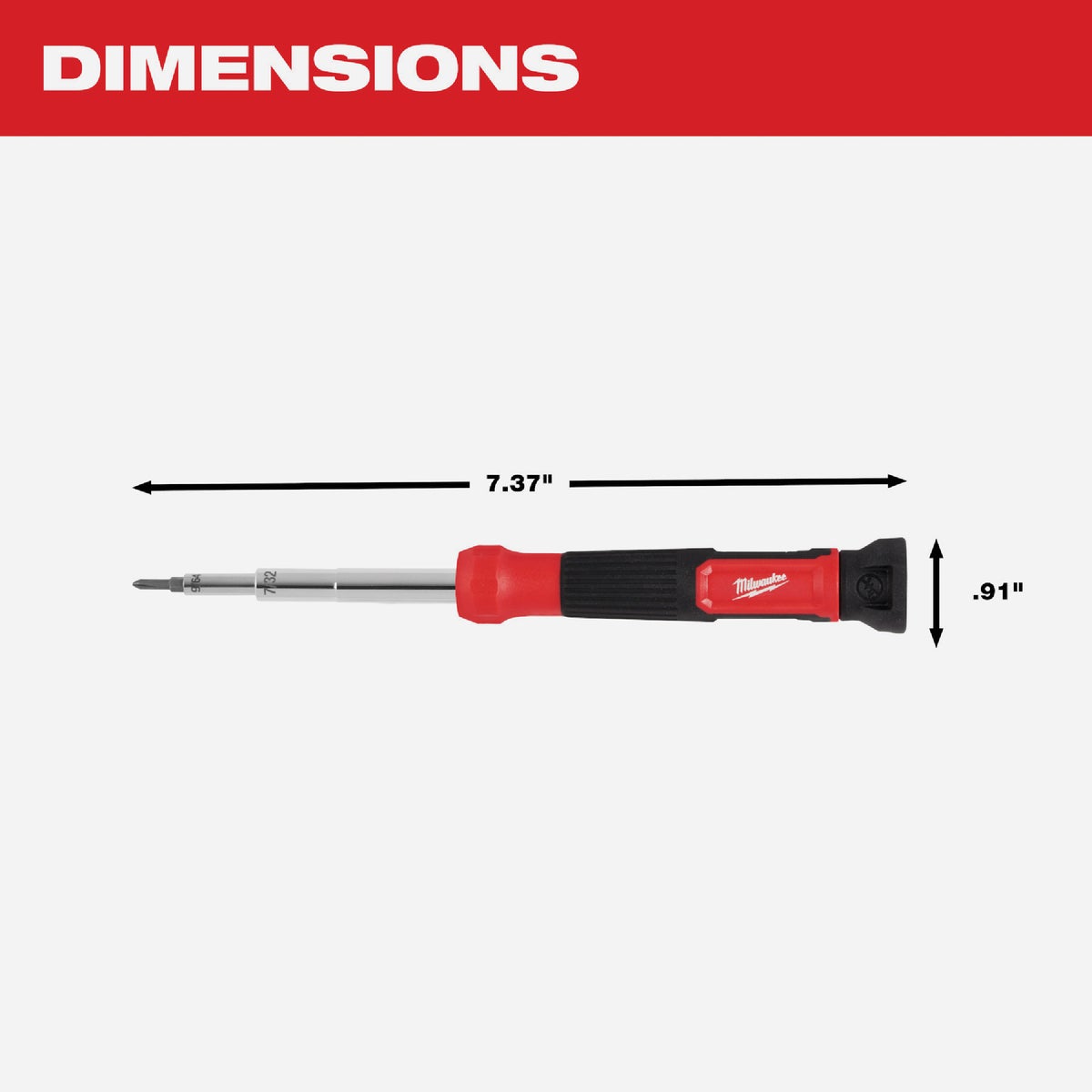 Milwaukee 14-In-1 Precision Multi-Bit Screwdriver Image 4