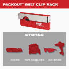 Milwaukee PACKOUT Belt Clip Rack Image 4