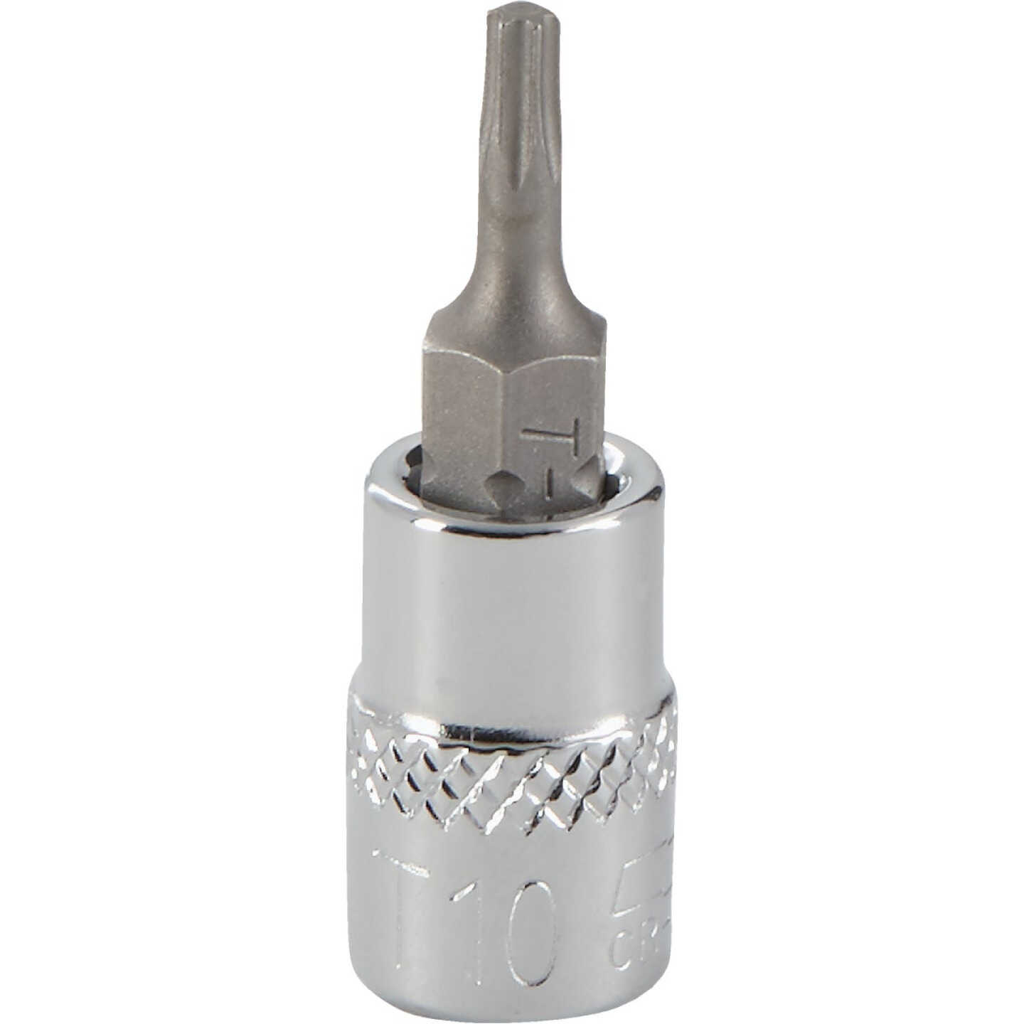 Channellock 1/4 In. Drive T10 6-Point Torx Bit Socket Image 1