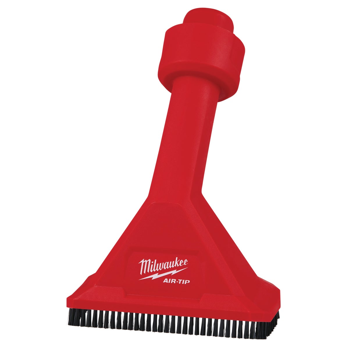 Milwaukee AIR-TIP 1-1/4 In. - 2-1/2 In. Red Plastic Rocking Vacuum Nozzle with Brush Image 2