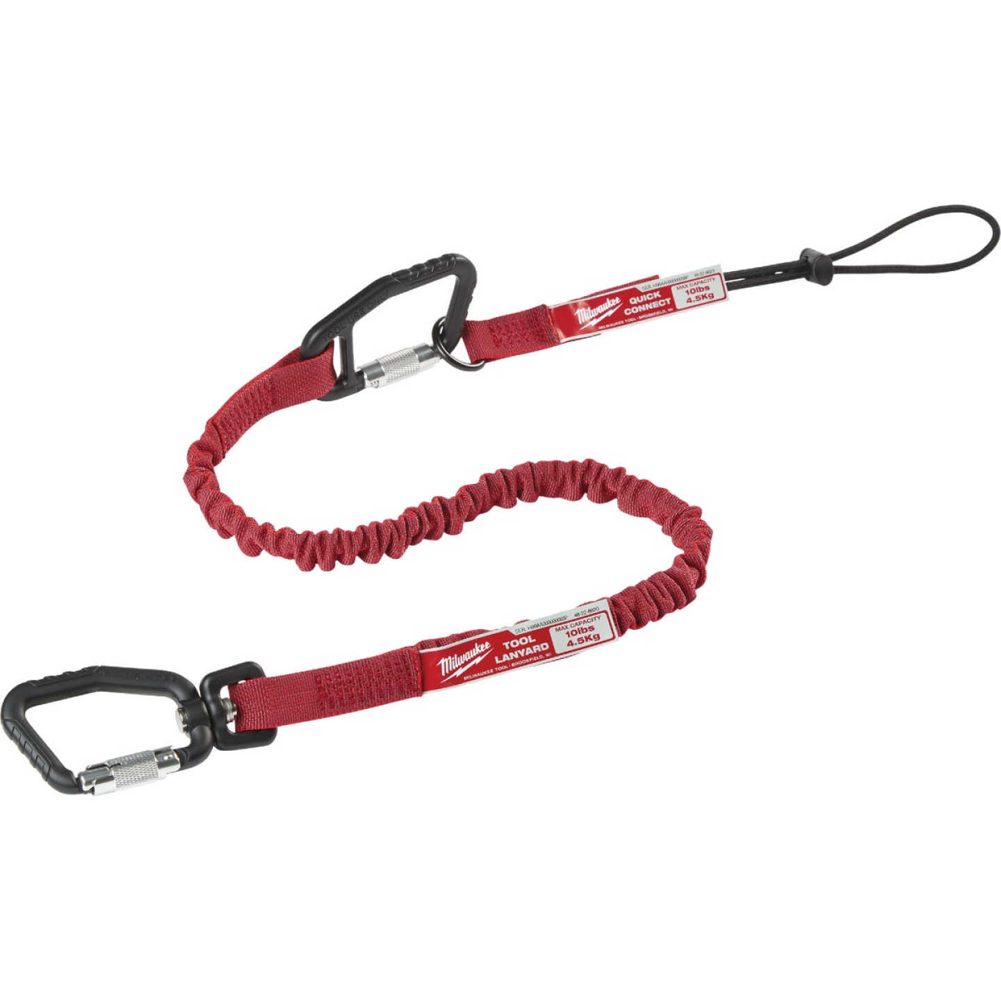 Milwaukee 10 Lb. Quick-Connect Locking Tool Lanyard Image 3