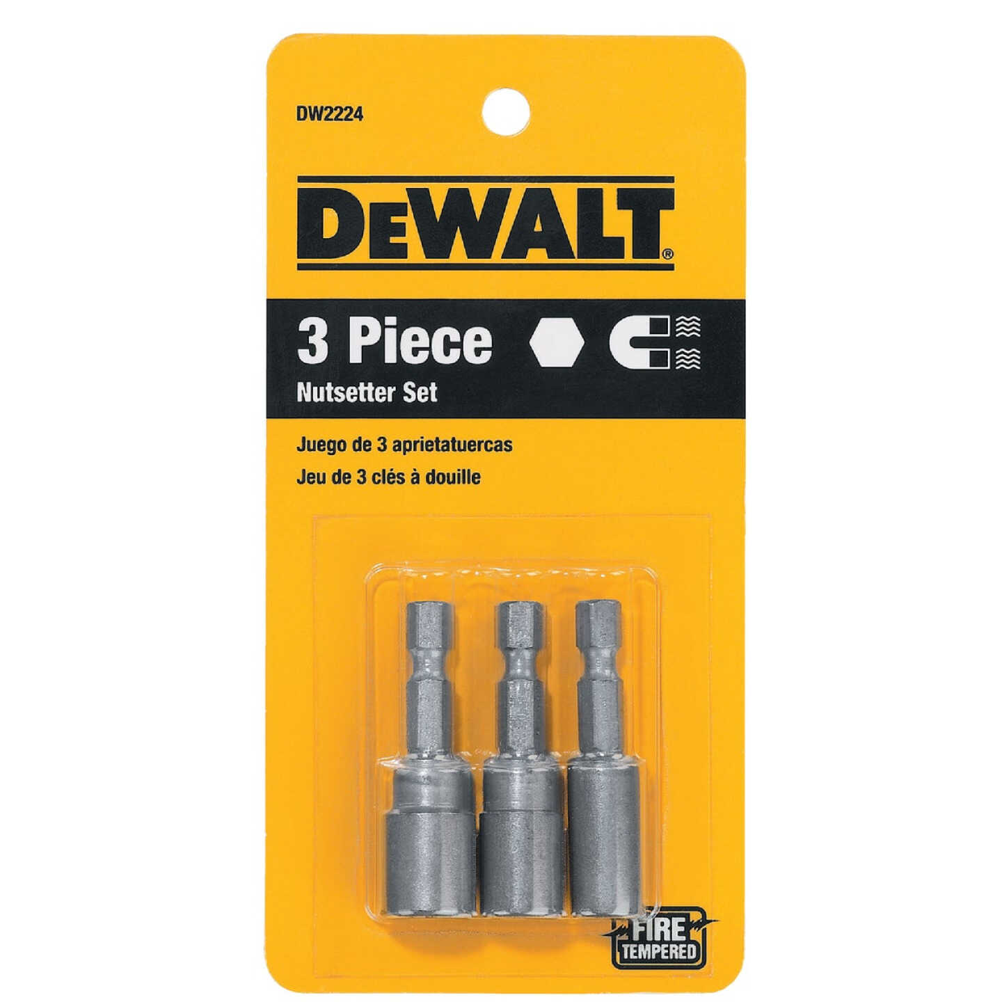 DEWALT 3-Piece Magnetic Nutdriver Bit Set Image 2
