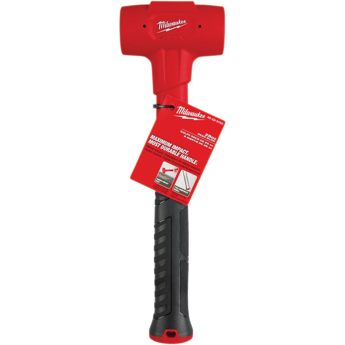 Milwaukee 28 Oz. Dead Blow Hammer Image 6