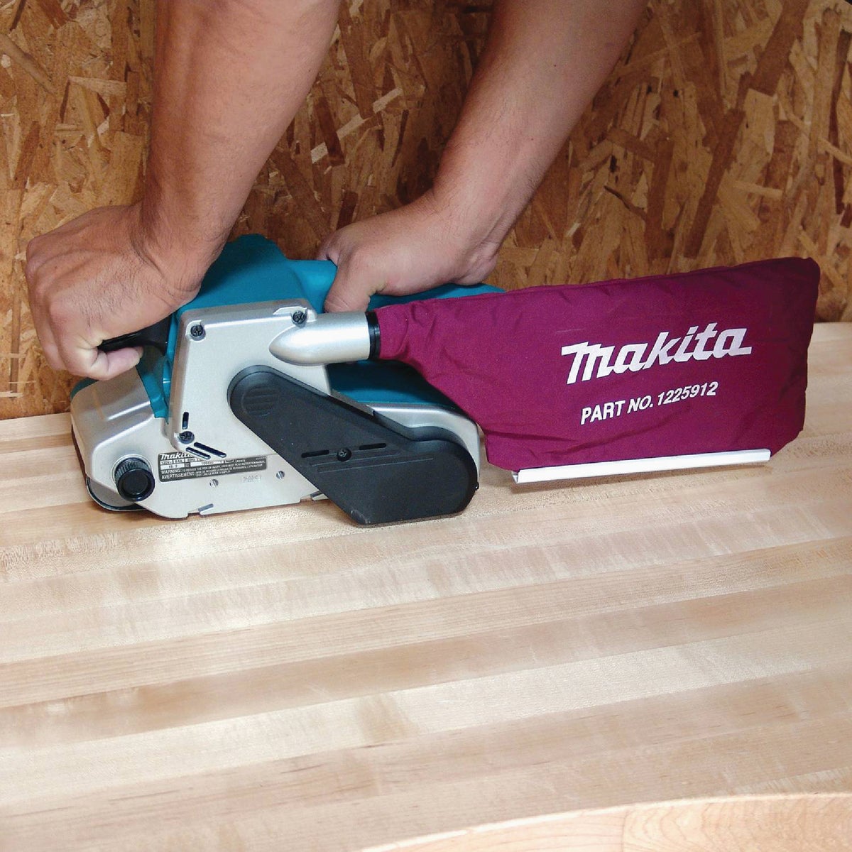Makita 3 In. x 21 In. 8.8-Amp Belt Sander Image 4