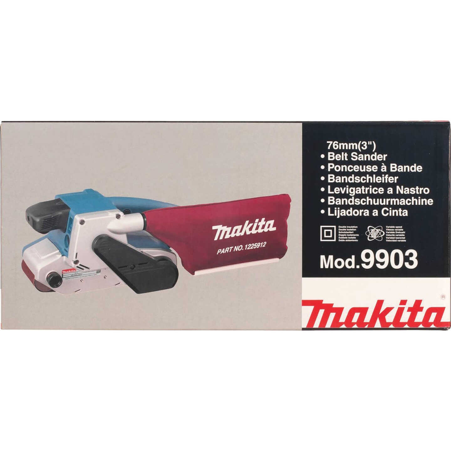 Makita 3 In. x 21 In. 8.8-Amp Belt Sander Image 16