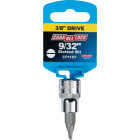Channellock Standard 3/8 In. Drive 9/32 In. Slotted Screwdriver Bit Socket Image 2