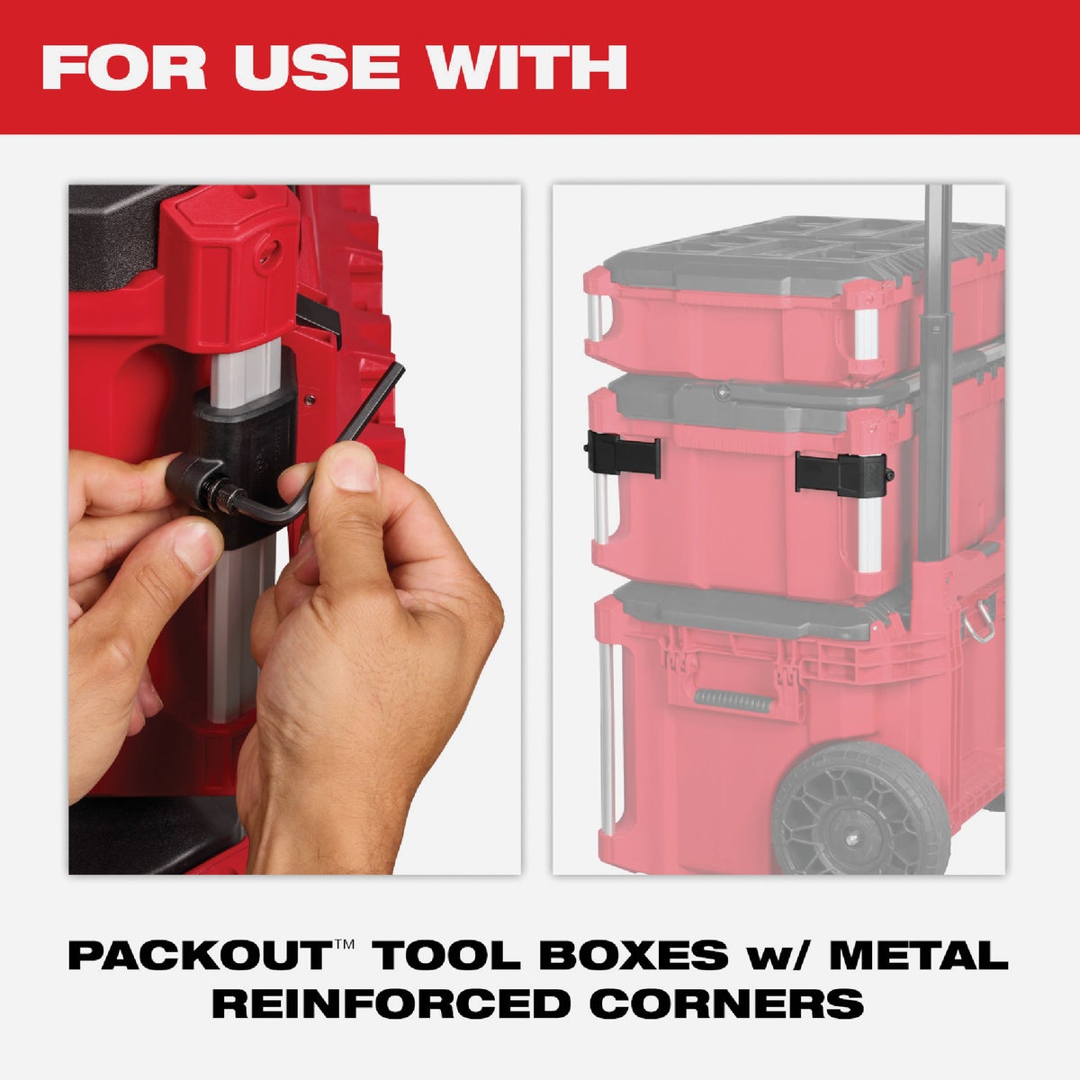 Milwaukee PACKOUT Tool Box Compact Plate Image 6