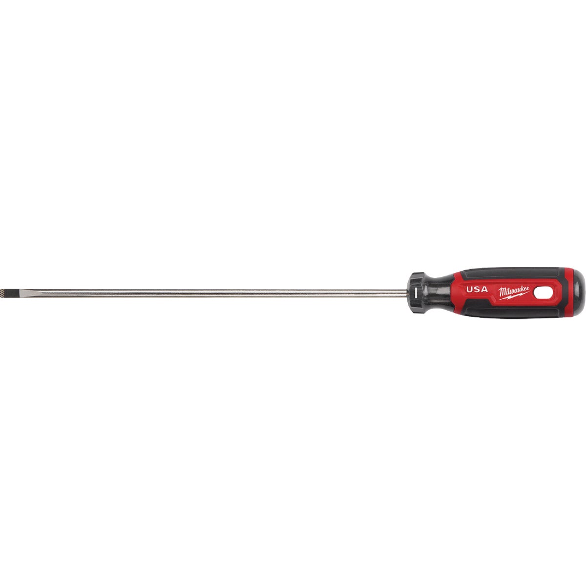 Milwaukee 1/4 In. x 10 In. Cushion Grip Cabinet Tip Slotted Screwdriver (USA) Image 8