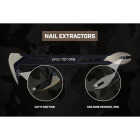 Spec Ops 11 In. High-Carbon Steel Nail Puller Cats Paw Pry Bar Image 3