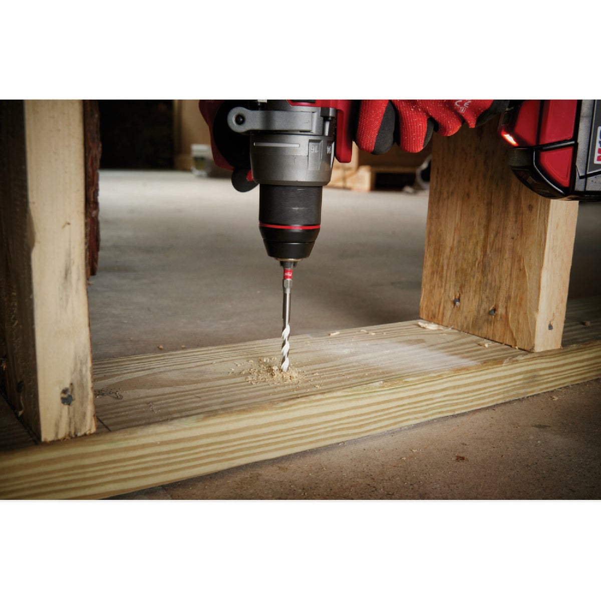 Milwaukee SHOCKWAVE 1/2 In. x 12 In. Impact Duty Carbide Multi-Material Hex Shank Drill Bit Image 6