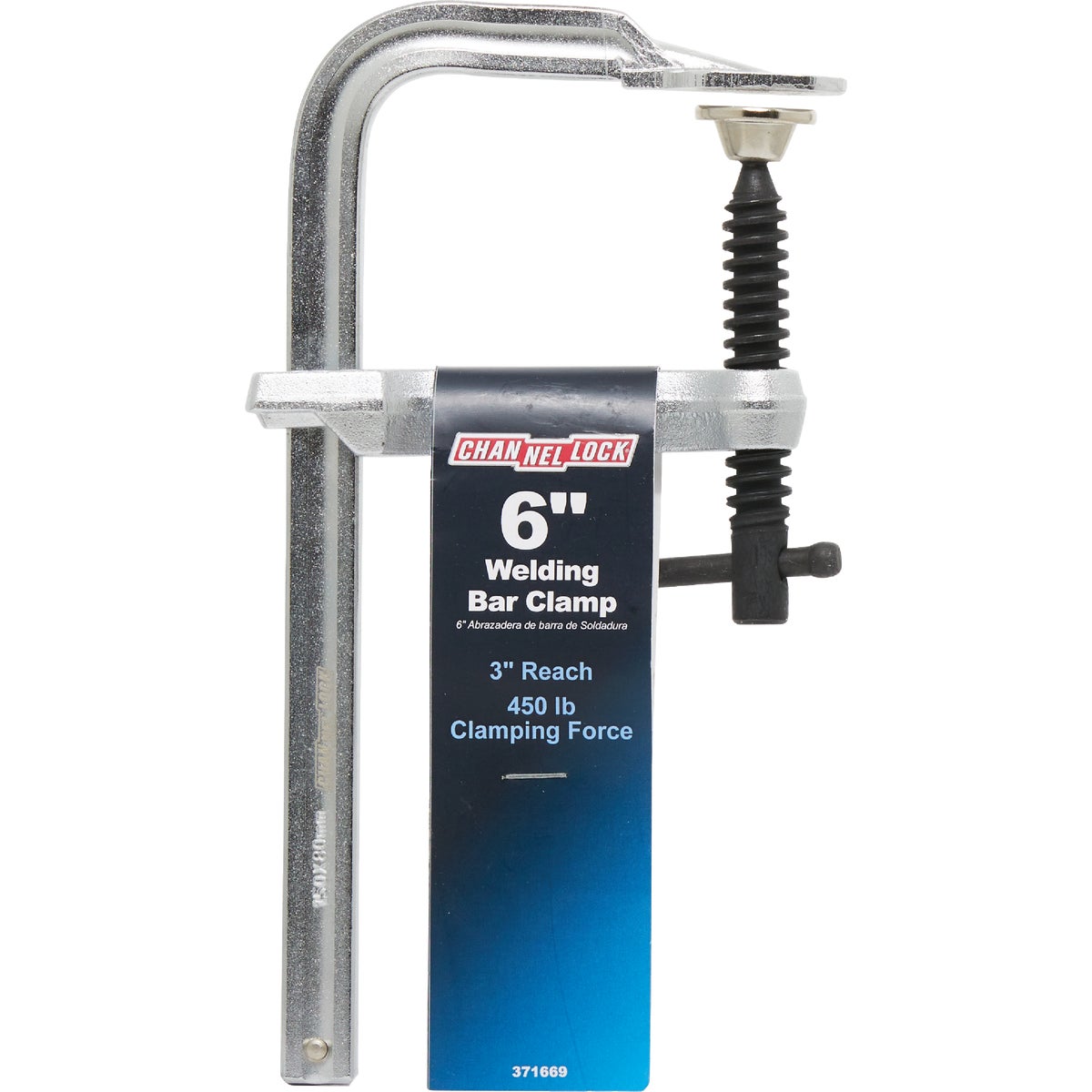 Channellock 6 In. Welding Bar Clamp Image 2