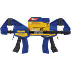 Irwin Quick-Grip 6 In. Mini Light Duty One-Handed Bar Clamp (2-Pack) Image 2