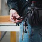 Railer Bit Holder Keychain with (5) Black Hex Shank Bit Holders Image 5