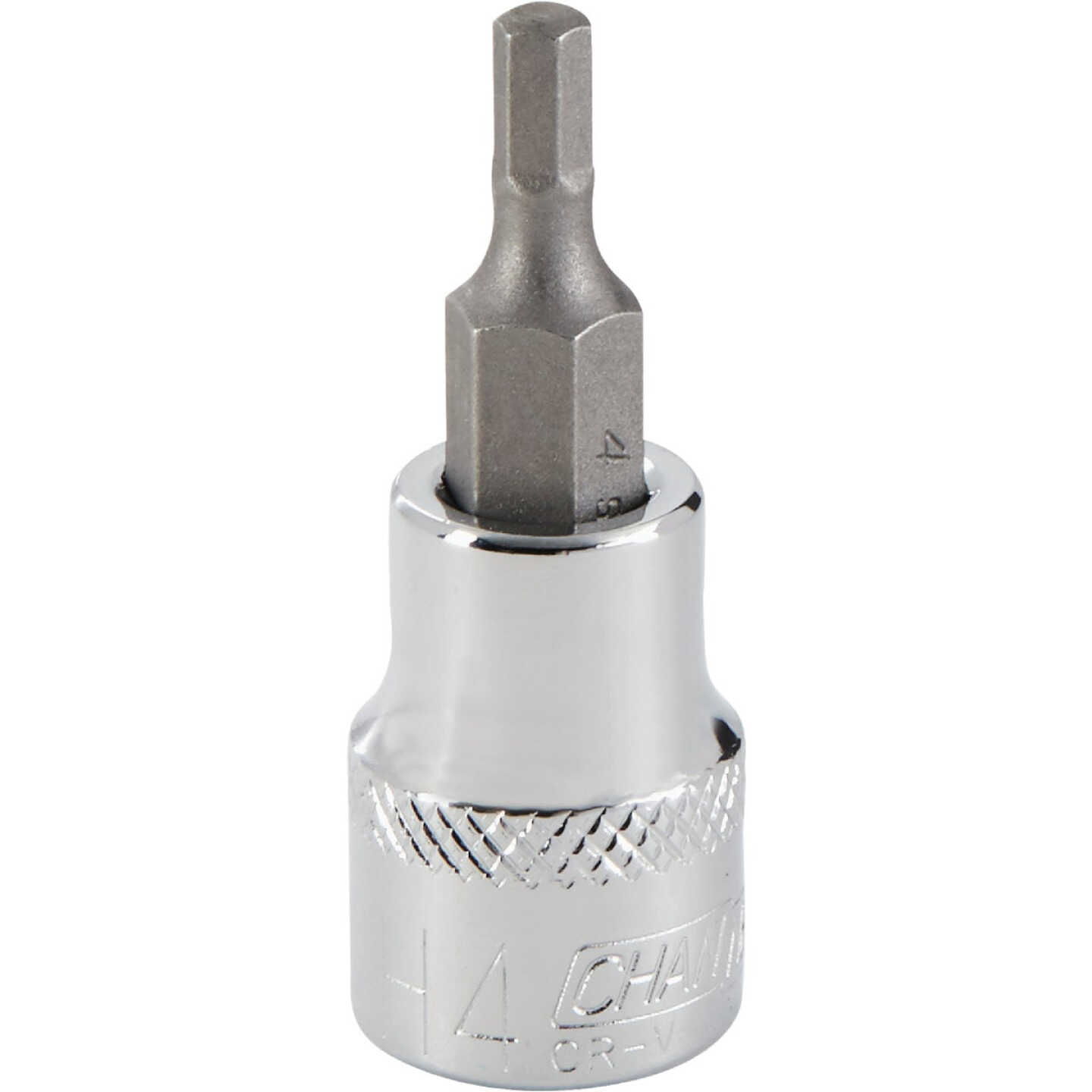 Channellock 3/8 In. Drive 4 mm 6-Point Metric Hex Bit Socket Image 1