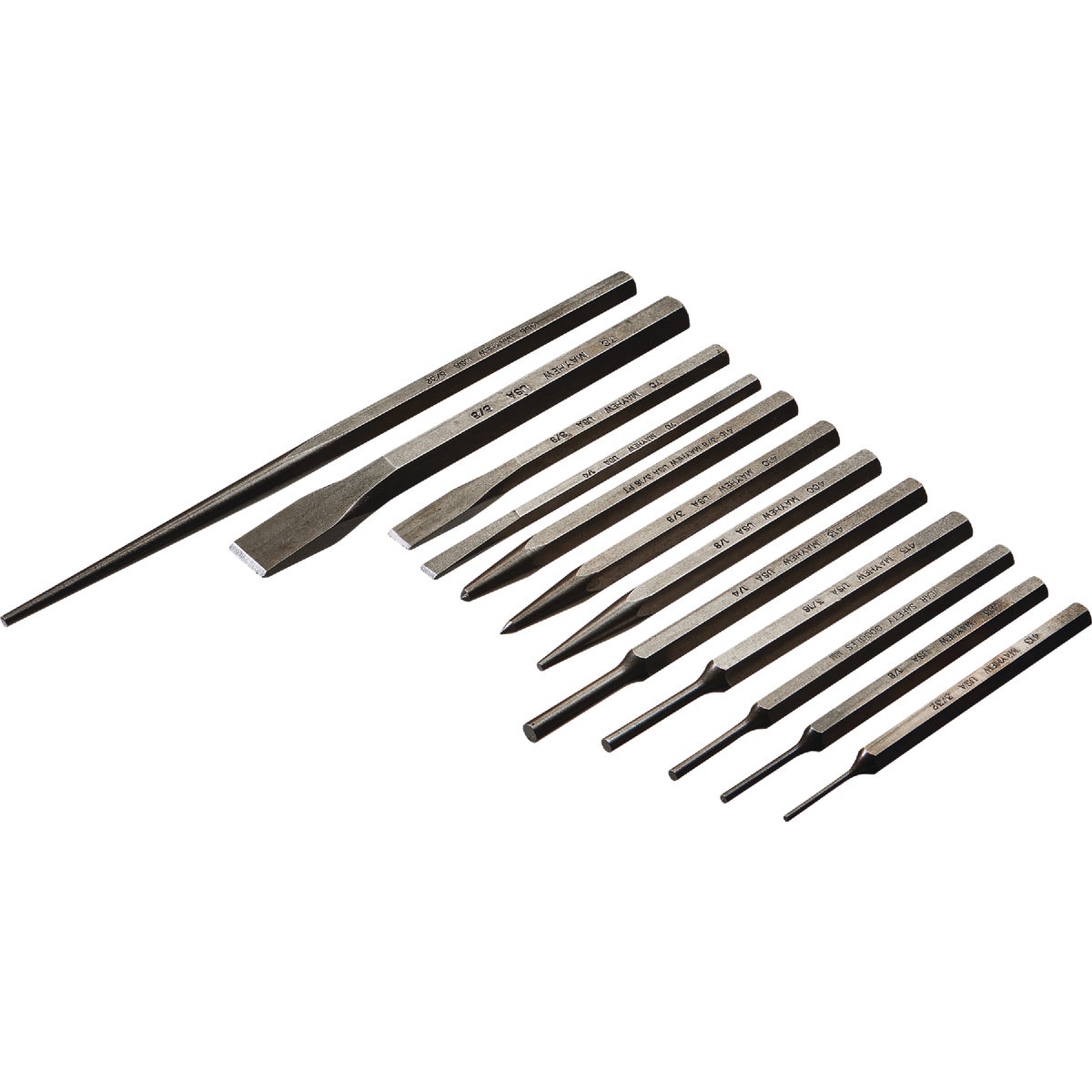Mayhew Tools Punch & Chisel Set (12-Piece) Image 4
